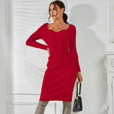 Robe pull en tricot Lyla